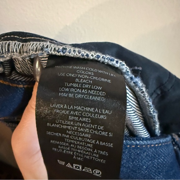 Anthropologie The Madi Front-Slit Denim Skirt by Pilcro - Picture 10 of 11